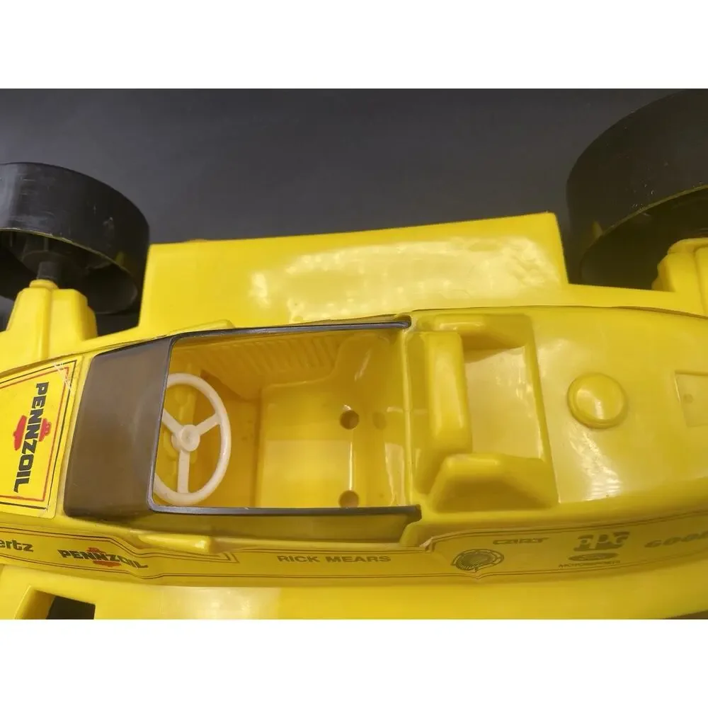 Vintage Pennzoil Indy Race Car F1 GAY Toys Inc. Plastic Toys Rick Mears #1